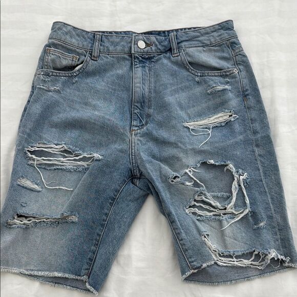 DL1961 Women’s Denim Bermuda Shorts - Picture 1 of 5